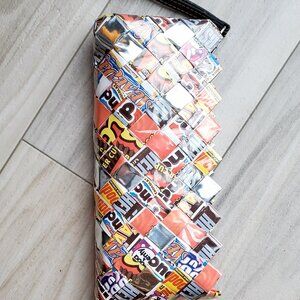 Candy Wrapper Wristlet- Nahui Ollin